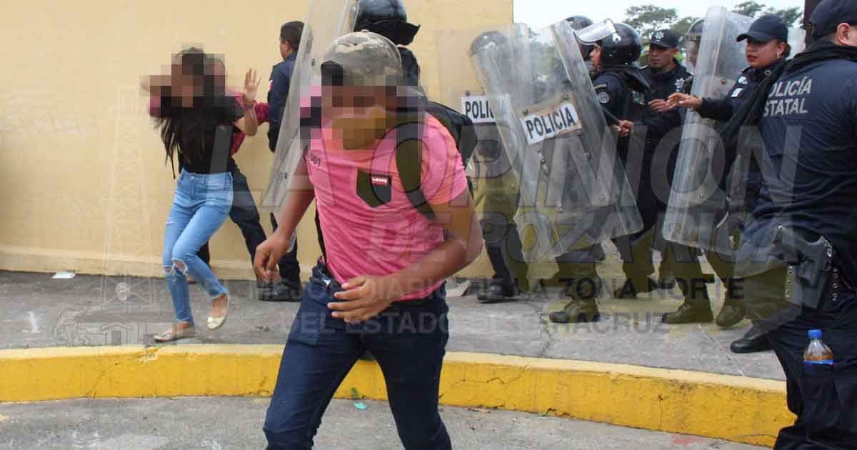 Arrasan vestigios de Cumbre Tajín