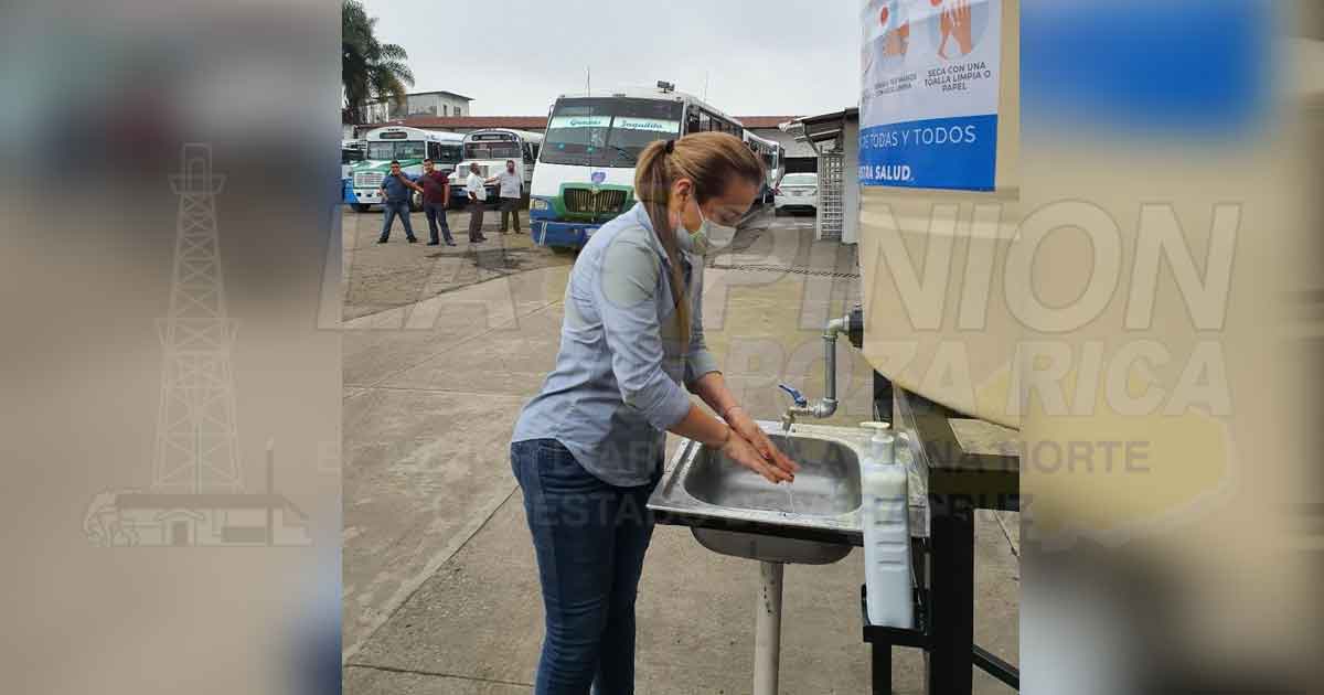 Promueve Nora Lagunes acciones preventivas ante COVID-19 en Huatusco