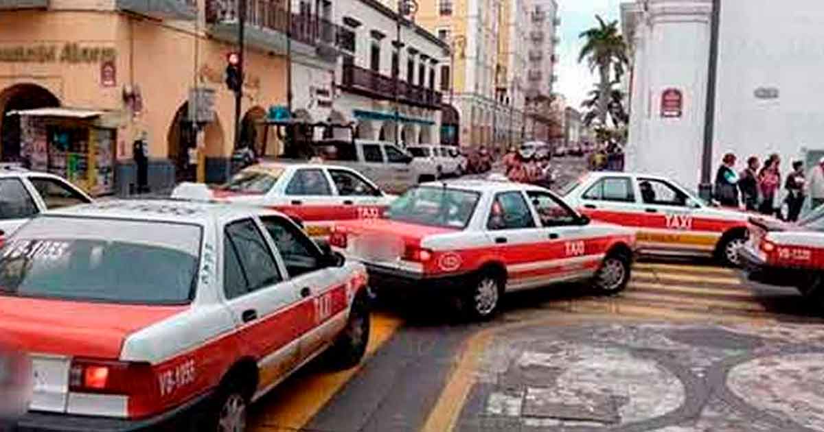 Aumenta el número de asaltos a taxistas, en Veracruz