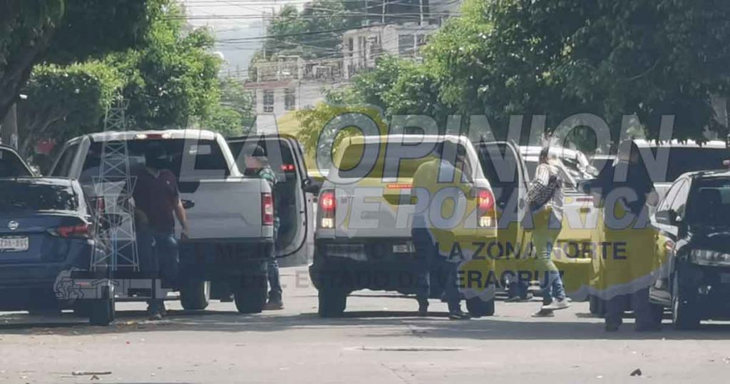 Balacera en la colonia Tajín en Poza Rica