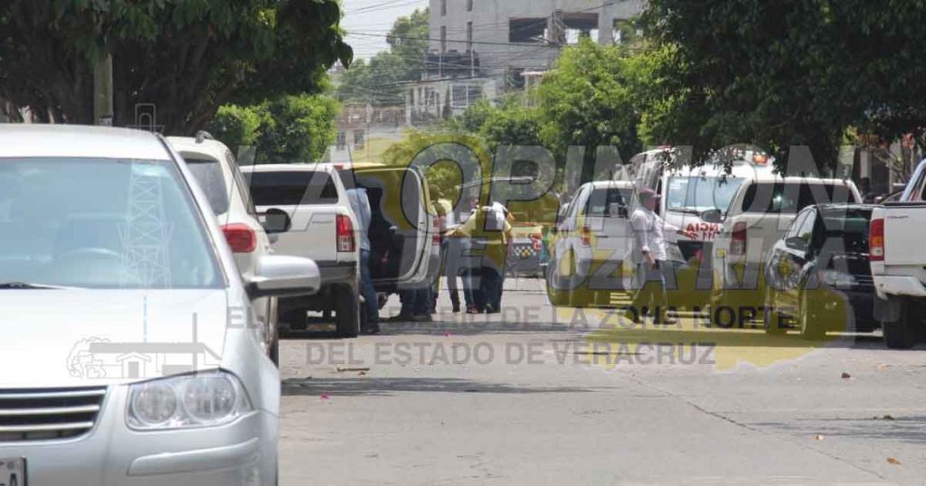 Balacera en la colonia Tajín en Poza Rica