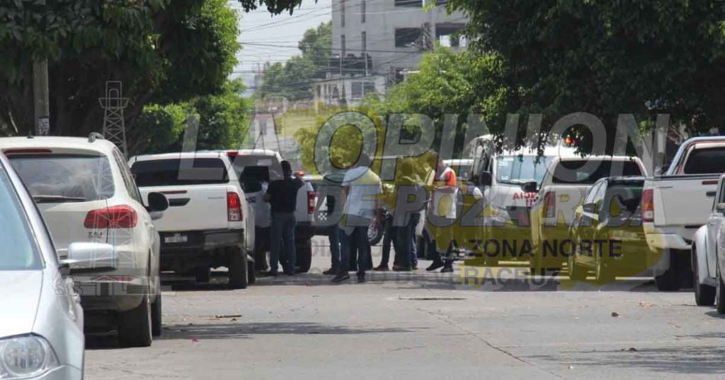 Balacera en la colonia Tajín en Poza Rica