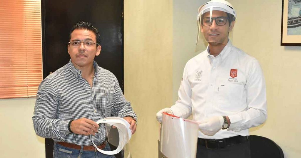 Continúa distribución de caretas protectoras para prevenir riesgos de contagio