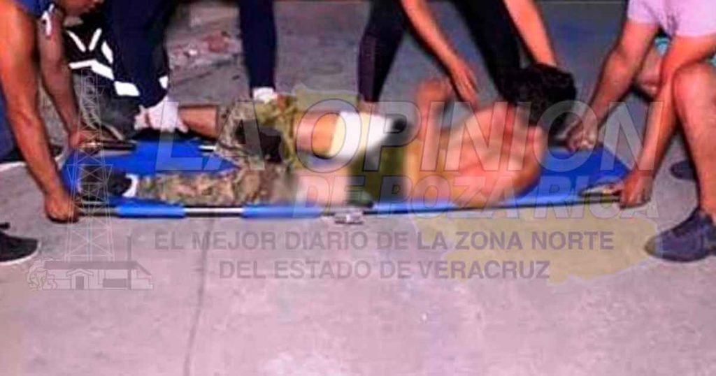Cortador de naranja herido de bala en Martínez de la Torre