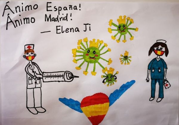 De salvarse en La Paz a donar 4.500 mascarillas: la historia de Elena Ji, hija del director europeo de Huawei