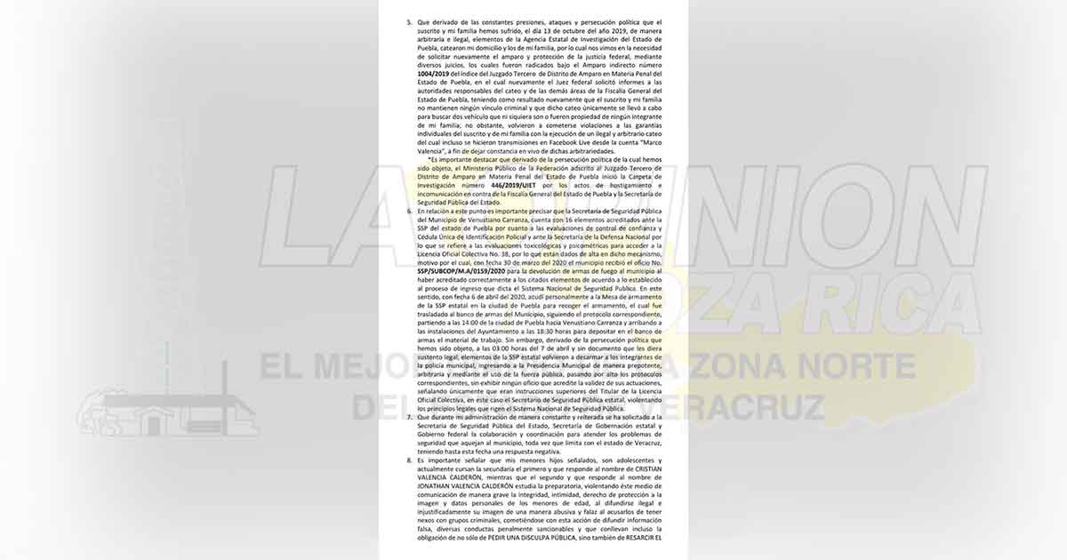 Demanda a Barbosa por daño moral