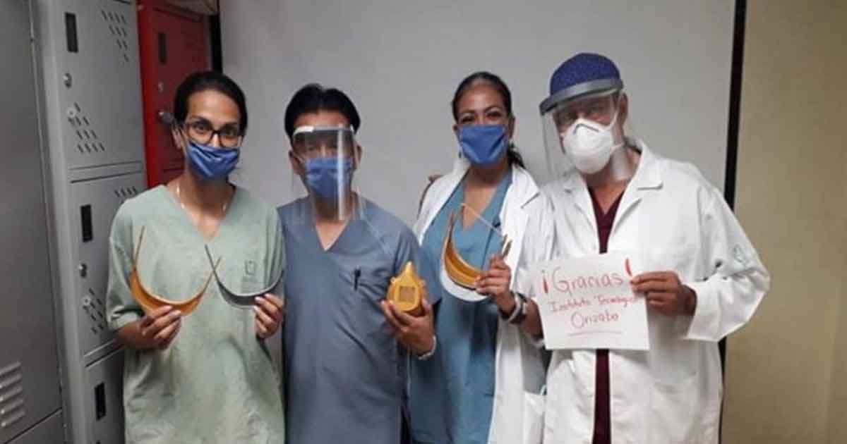 Docente usa impresión 3D y crea mascarilla facial para médicos que tratan coronavirus