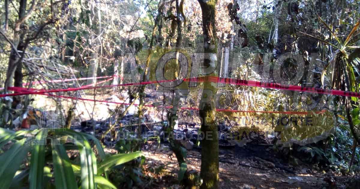 Abuelito se calcinó en su casa
