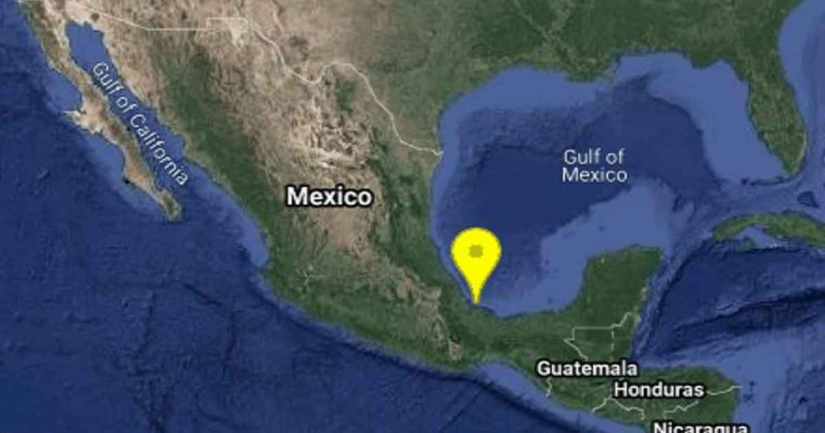 Alvarado, sin daños por sismo de 4.3 grados en la escala de Richter