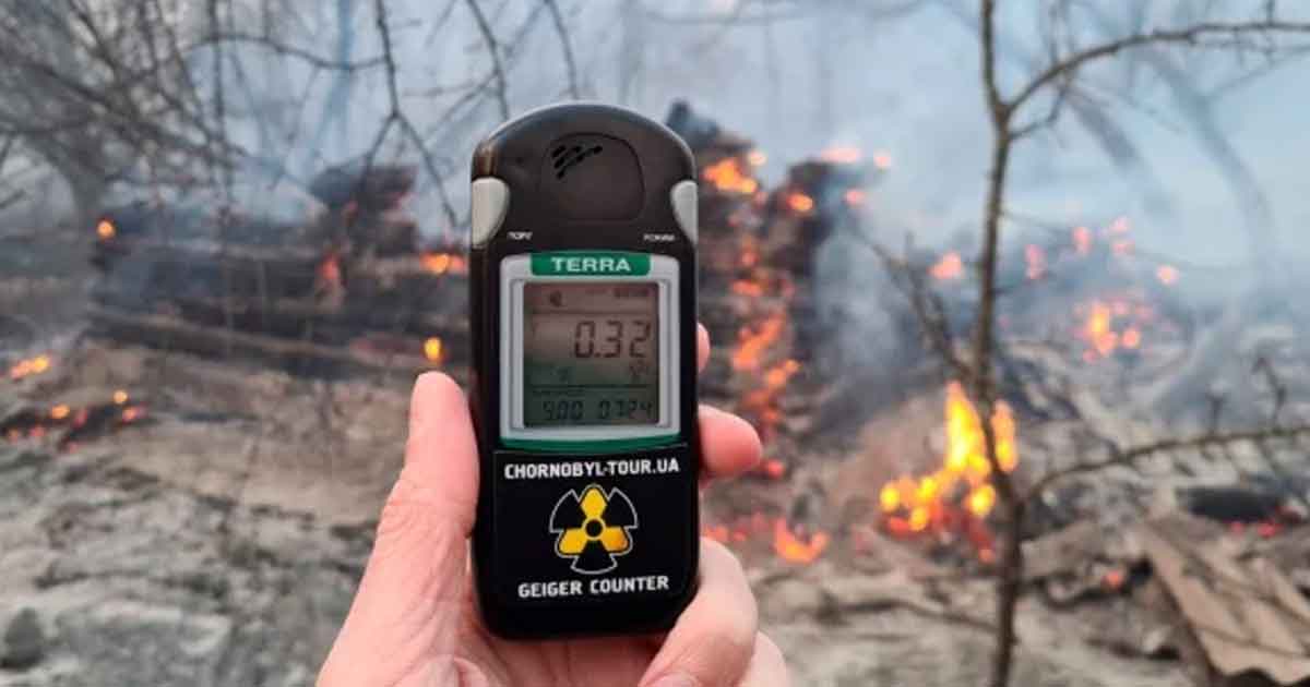 El fuego no da tregua a Chernóbil y la radiación se dispara en plena pandemia