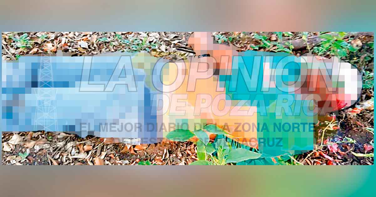 Lo hallan maniatado y degollado en predio de Martínez de la Torre