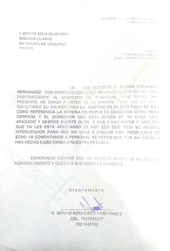 Familias de Xocotla en riesgo de intoxicación por posible inhalación de ácido sulfhídrico