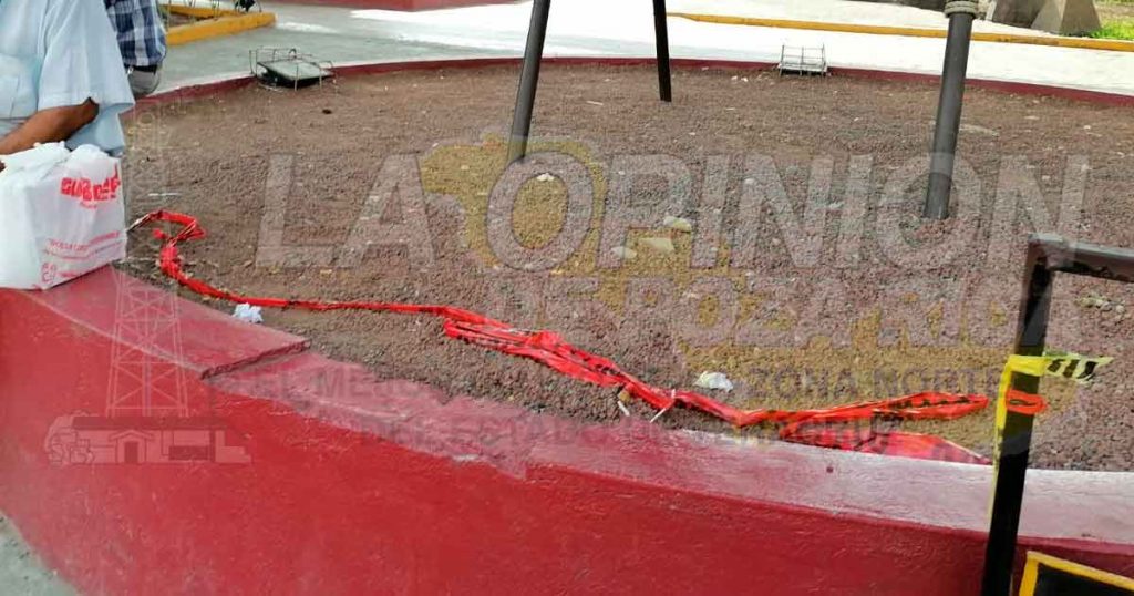 Rompen cintas de seguridad colocadas en el Paseo Raíces de Vida ante pandemia