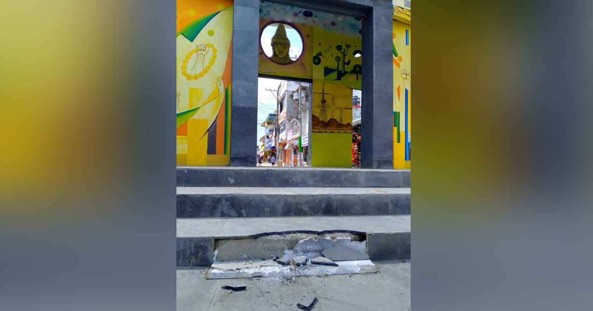 Se investigará a quienes hayan dañado el monumento "La Puerta de la huasteca": Jorge Vera Hernández