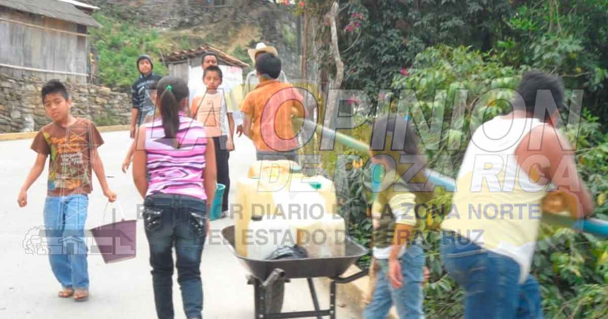Se quedan sin agua Filomeno Mata