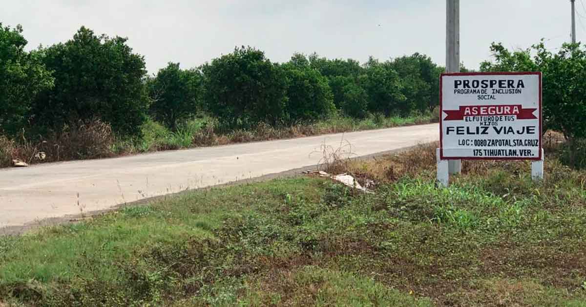 Se termina el bloque en la localidad de Z. Santa Cruz