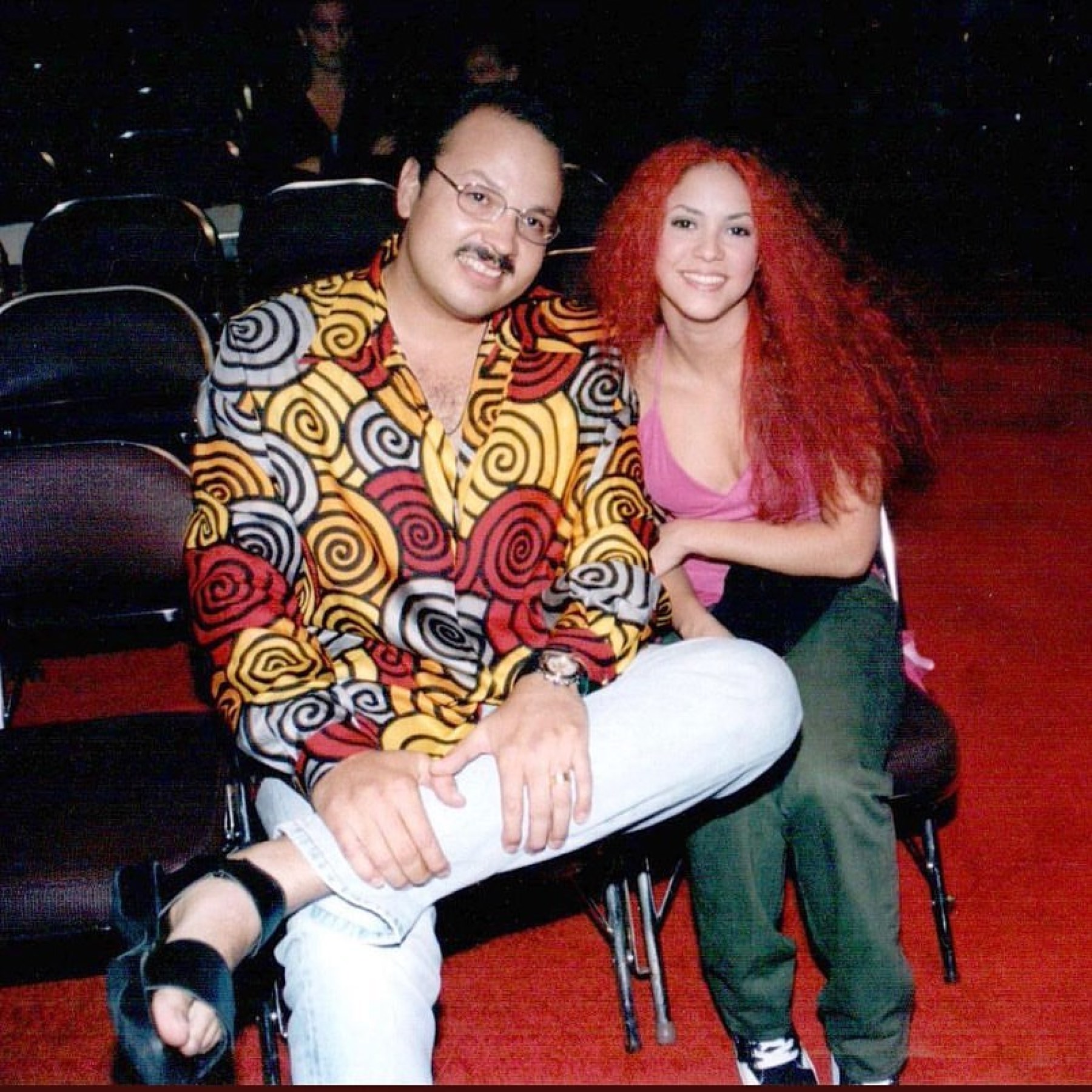 La foto de Pepe Aguilar y Shakira que está dando de qué hablar