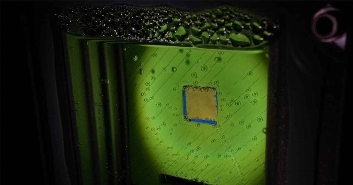 Una planta artificial para producir combustible líquido