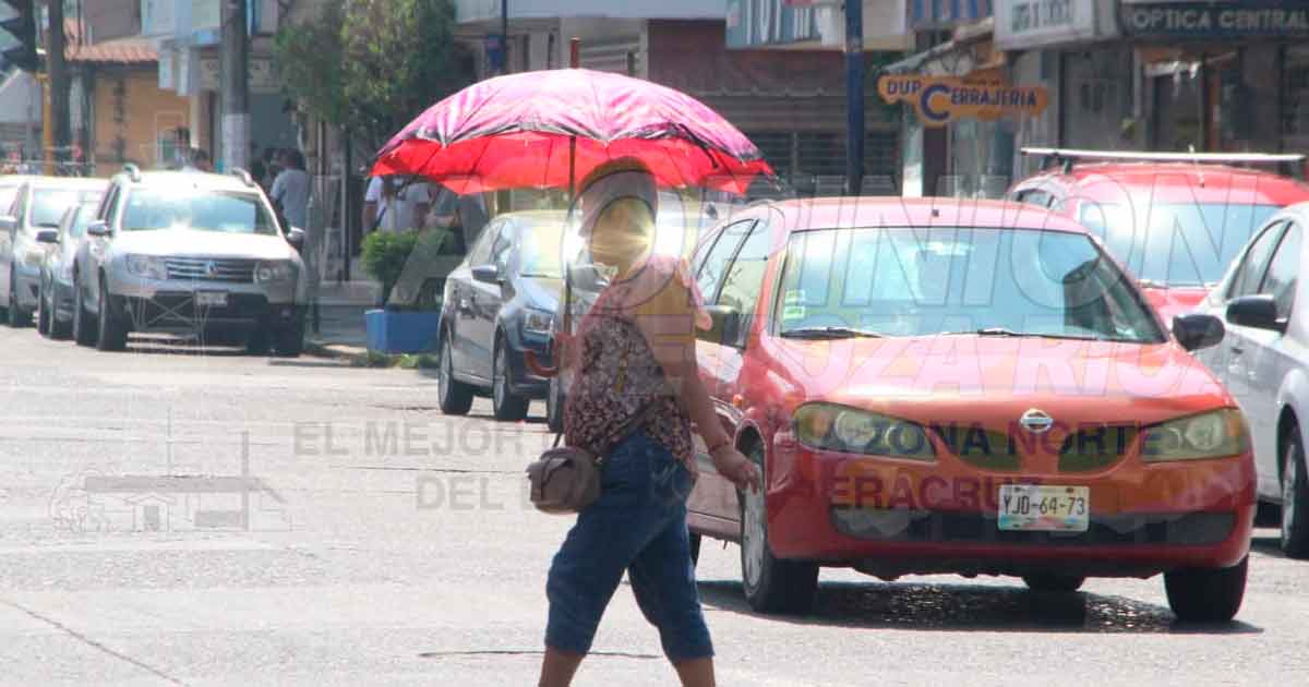Temperaturas superiores a los 40° registran municipios al norte de Veracruz