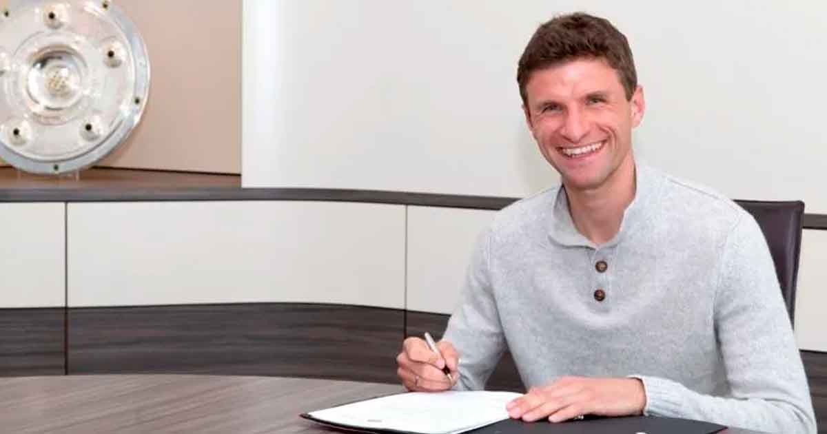 Thomas Müller renueva con el Bayern hasta 2023