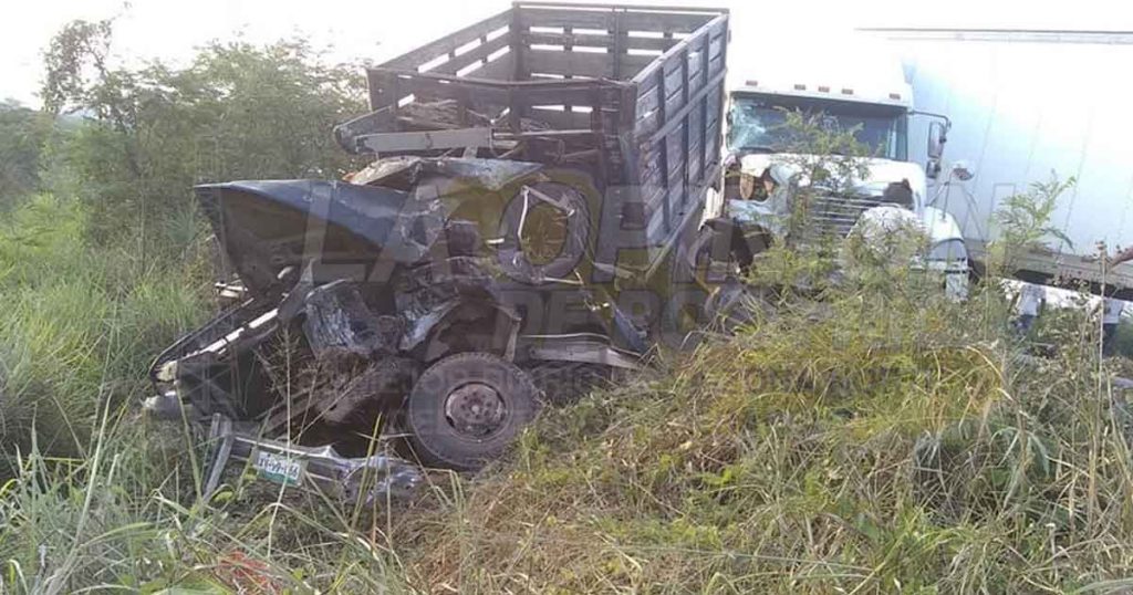 ¡Cruento encontronazo; tres lesionados!