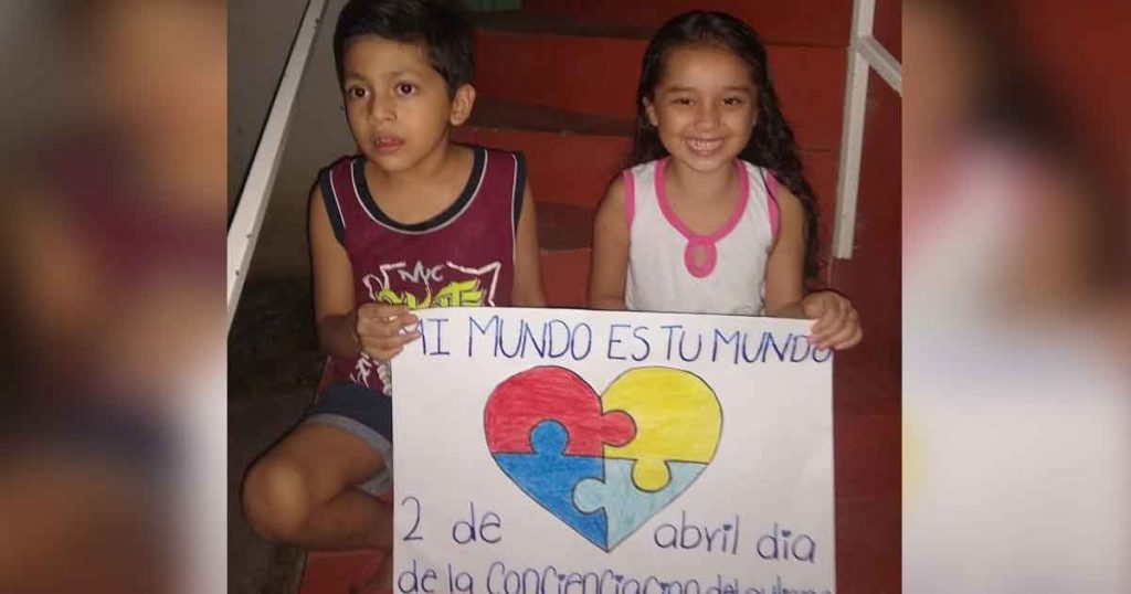 Niños con autismo rompen a través de redes sociales el confinamiento por Covid-19