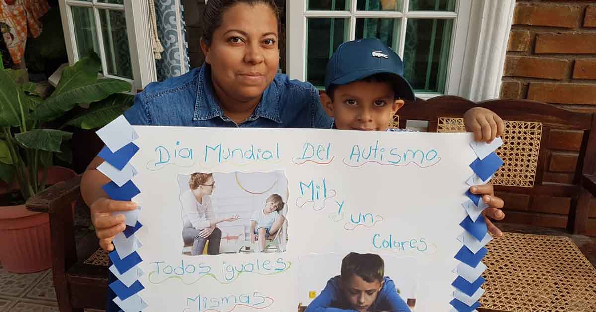 Niños con autismo rompen a través de redes sociales el confinamiento por Covid-19