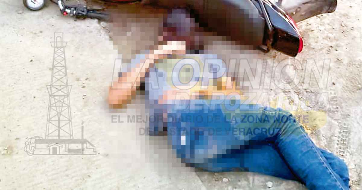 ¡Joven lesionado en choque de motocicletas!