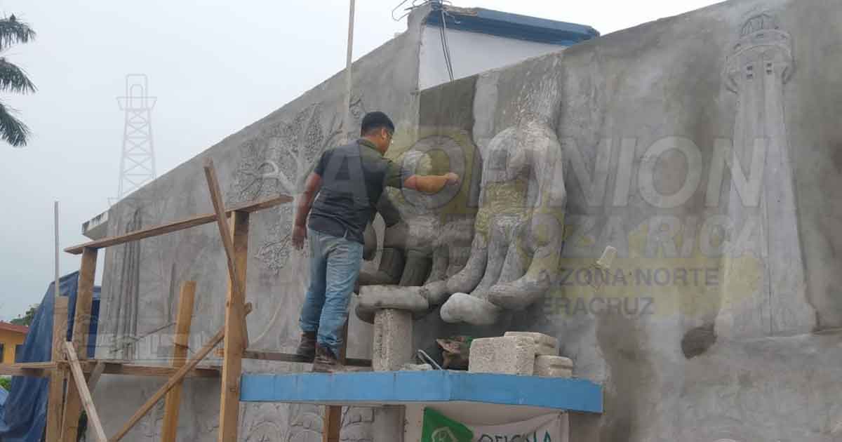 Cazones tendrá mural que detalla historia y actividad económica