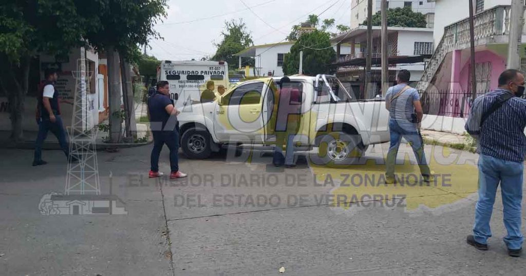 Balacera en la colonia Tajín en Poza Rica