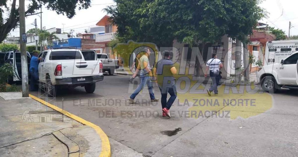 Balacera en la colonia Tajín en Poza Rica