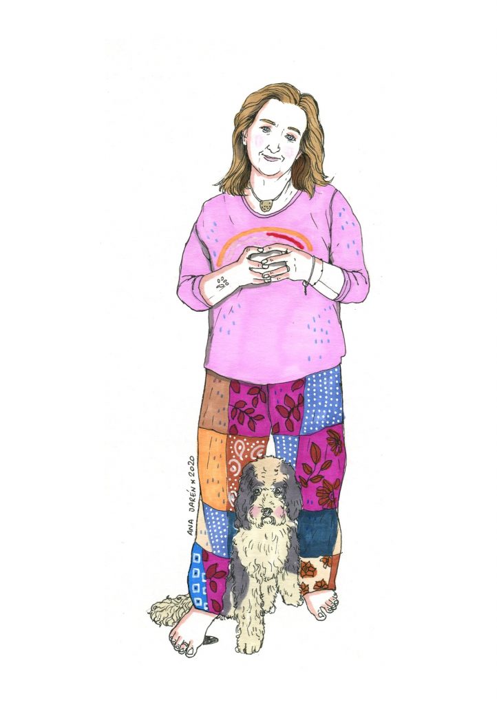 La ilustradora sevillana Ana Jarén nos acerca los looks más recurrentes de la cuarentena