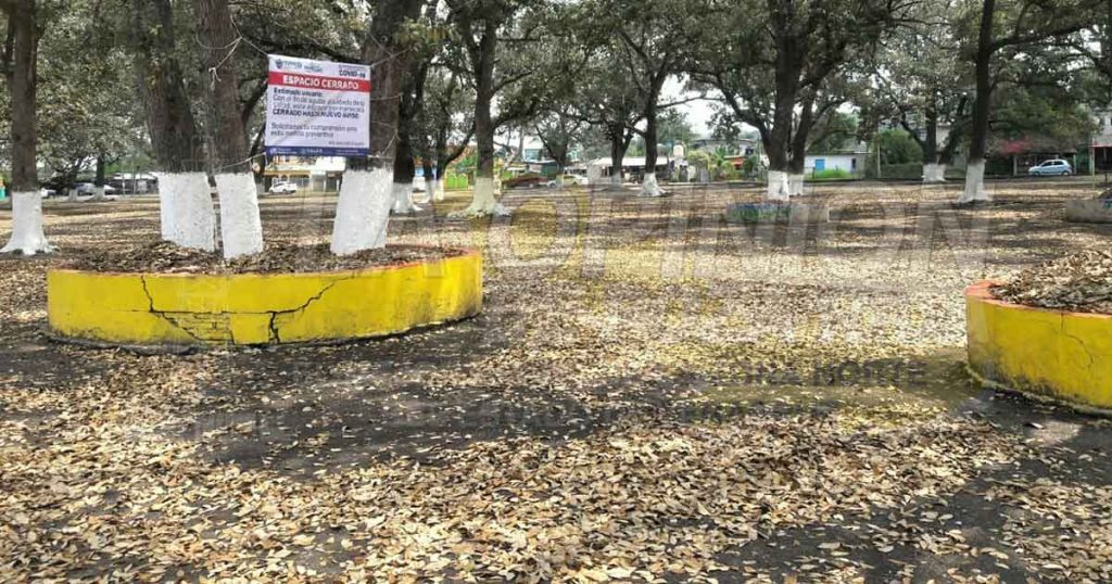 Cerrados todos los espacios públicos en Naranjos