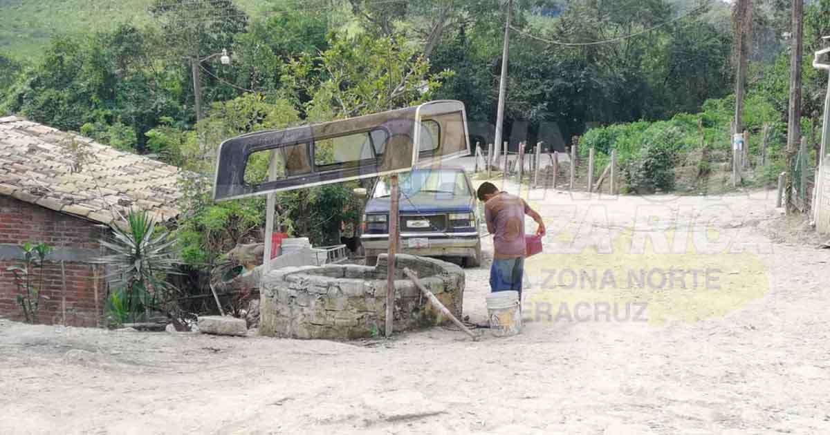 Habitantes claman agua, los pozos artesianos están secos