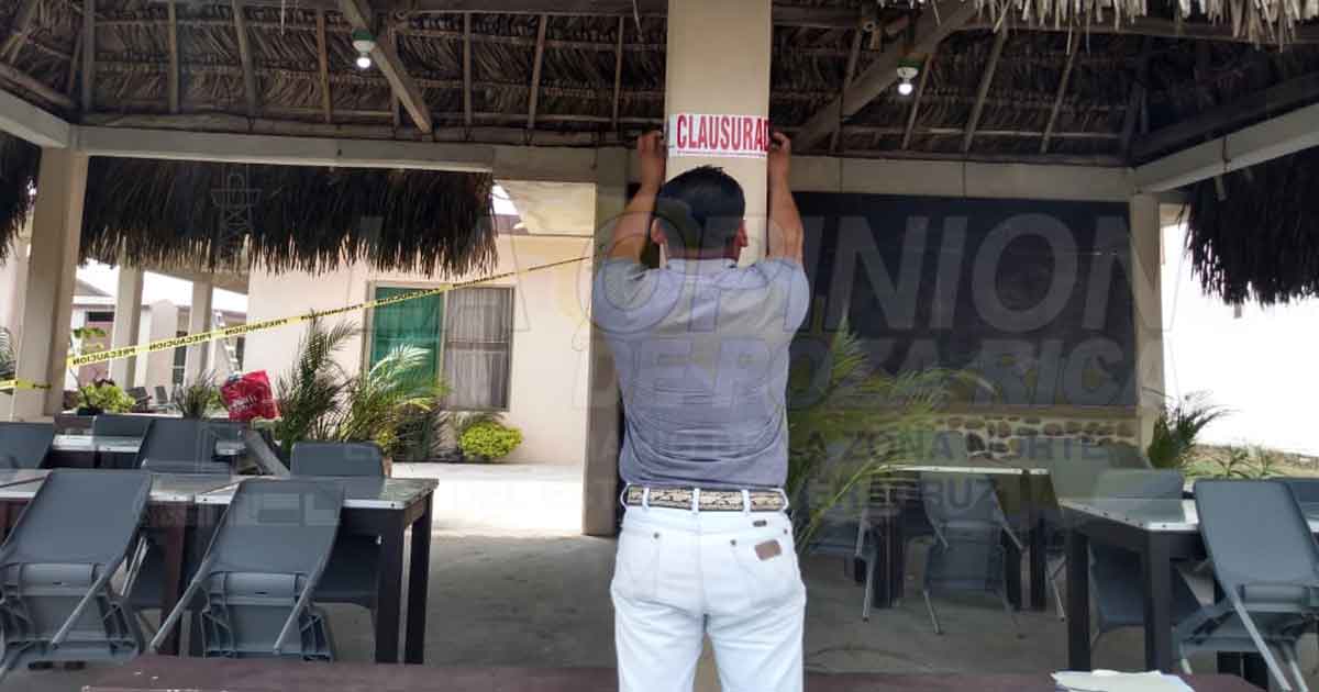 Clausuran hotel de Rancho Playa