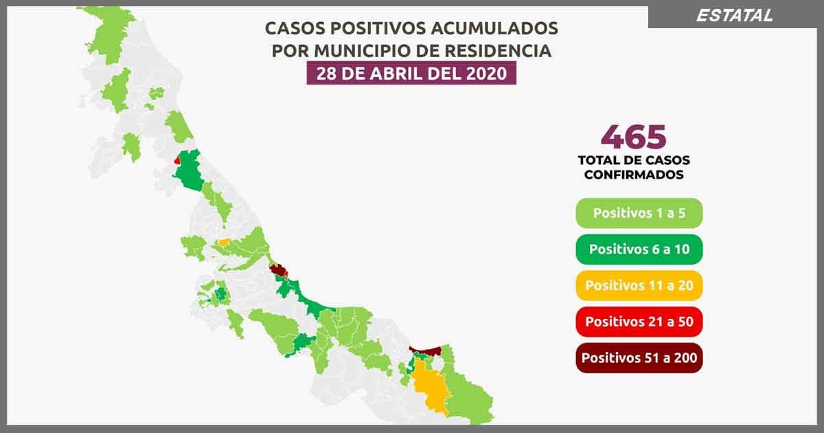 Van 40 muertos por Covid-19