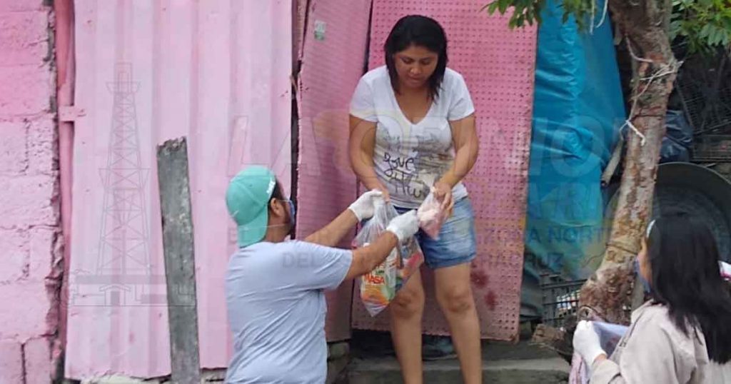 Comienza la entrega de paquetes alimentarios