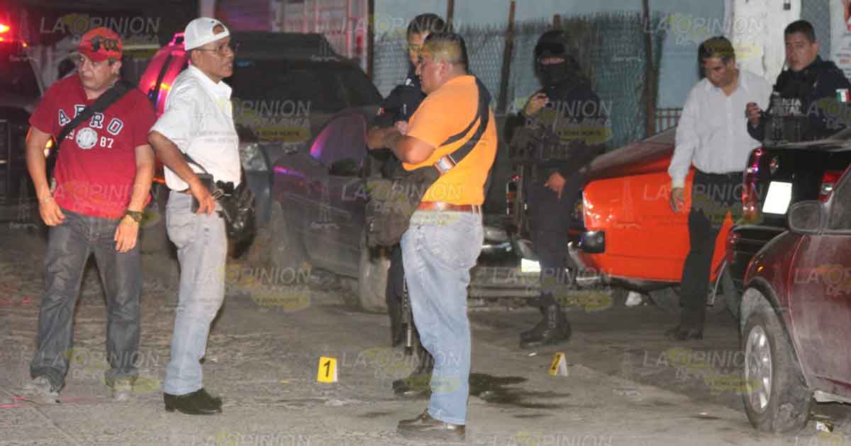 Balacera en Poza Rica deja dos personas lesionadas