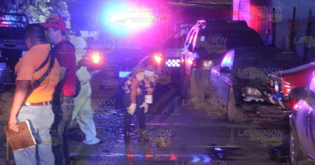 Balacera en Poza Rica deja dos personas lesionadas