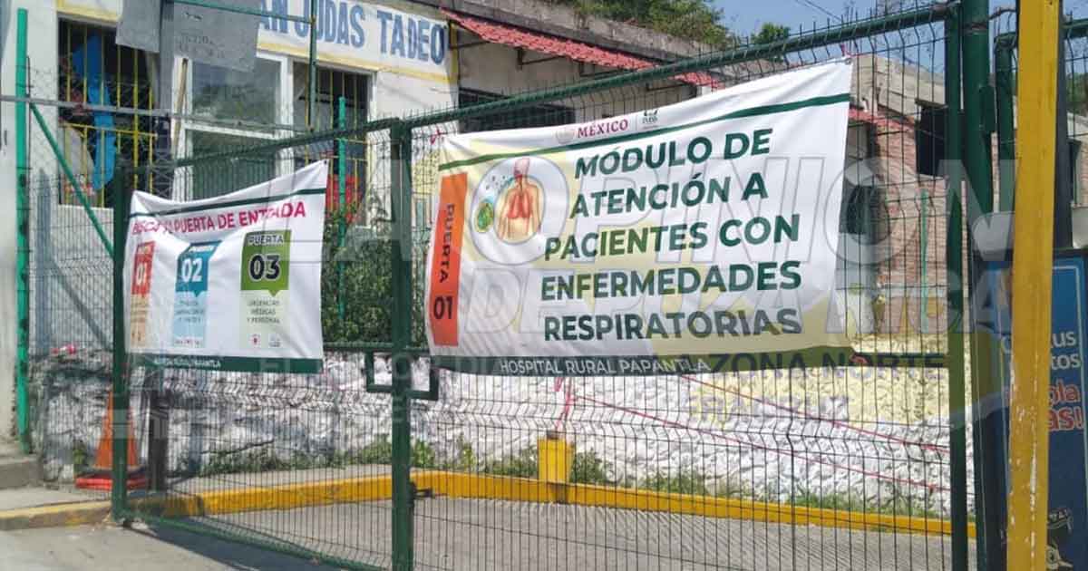 Asegura IMSS de Papantla que controló brote de Covid-19 en hospital