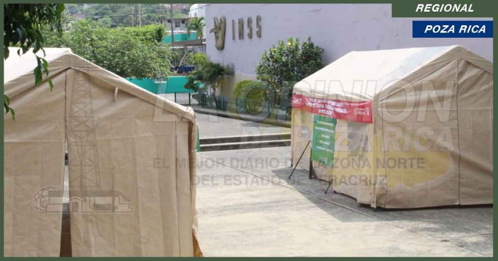 Nuevas "salas de espera" en el IMSS Poza Rica
