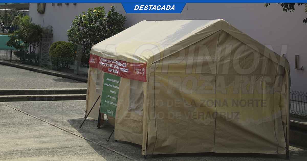 Nuevas "salas de espera" en el IMSS Poza Rica
