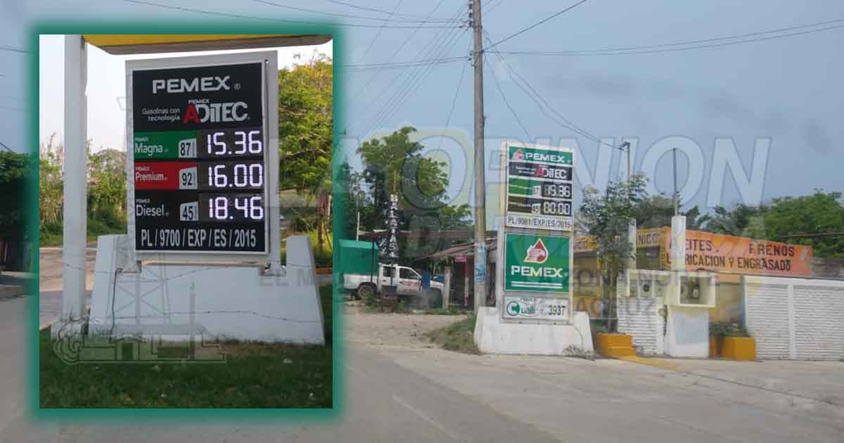 Persiste competencia entre las gasolineras de Cazones