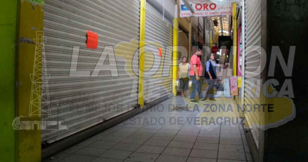 Cada vez hay más negocios cerrados en Poza Rica