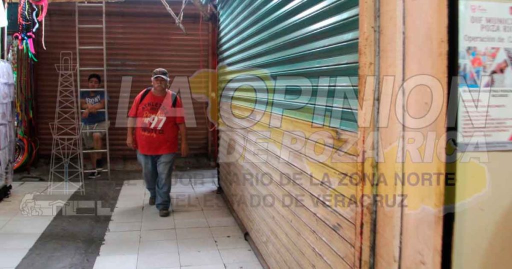 Cada vez hay más negocios cerrados en Poza Rica