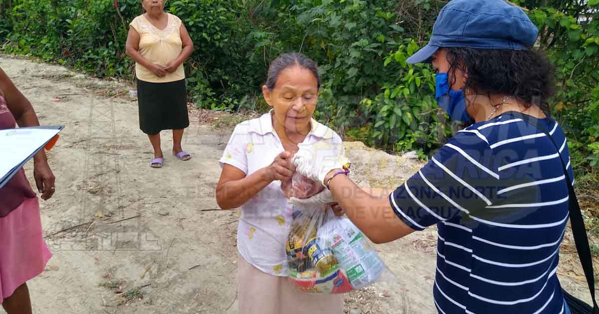 Comienza la entrega de paquetes alimentarios