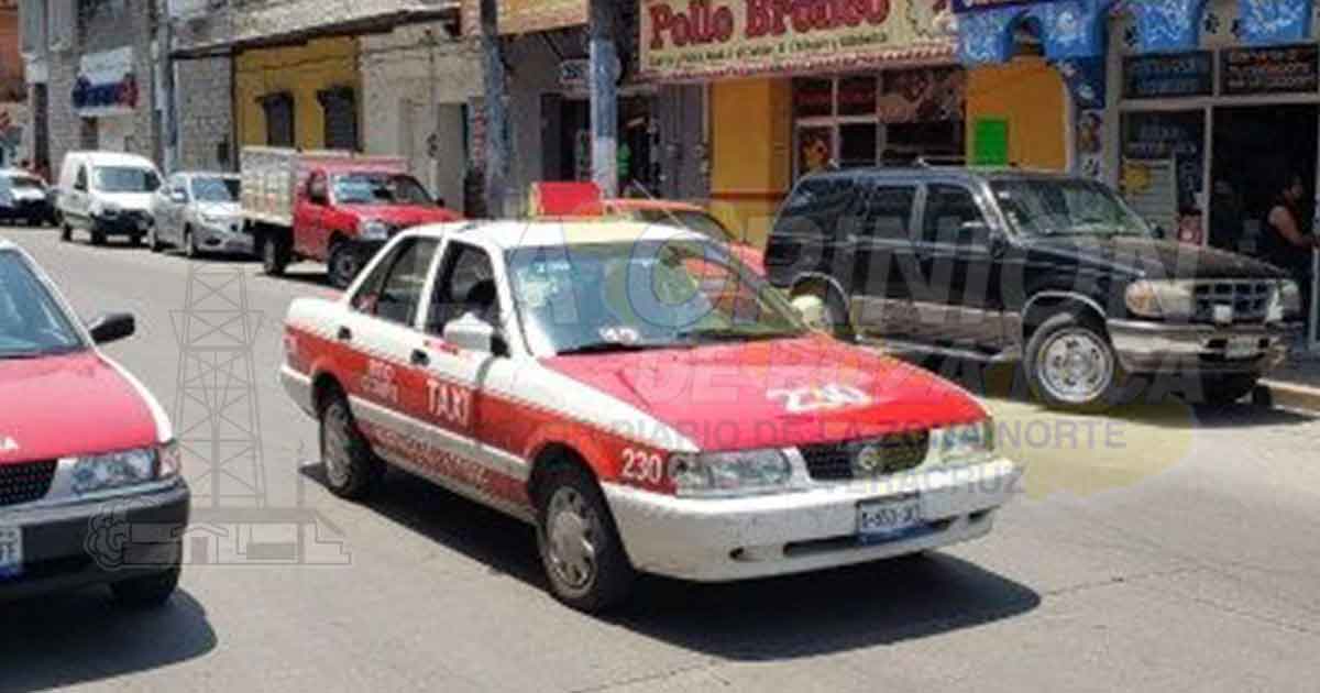 Taxistas no cumplen con la prevención