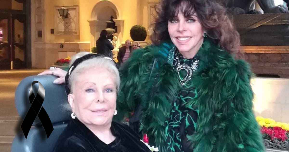 Lamentablemente, ha fallecido la madre de Verónica Castro