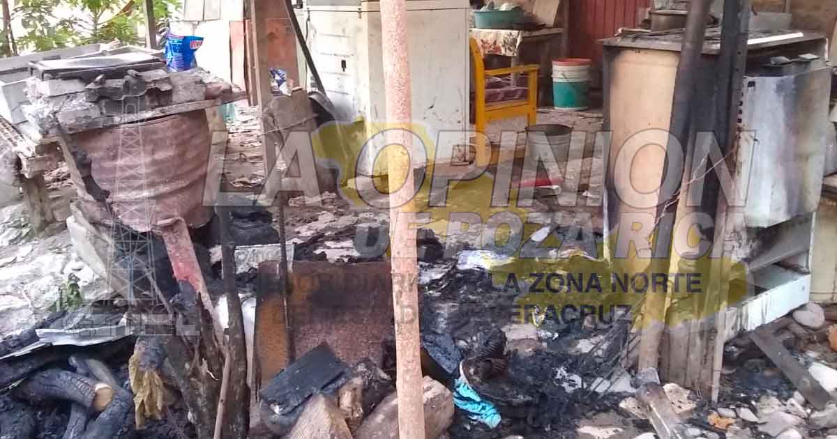 ¡Solitario anciano casi muere en un incendio!