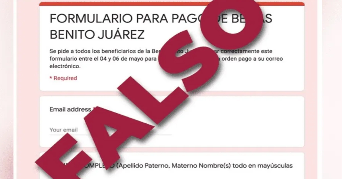 Alertan sobre fraude con becas Benito Juárez
